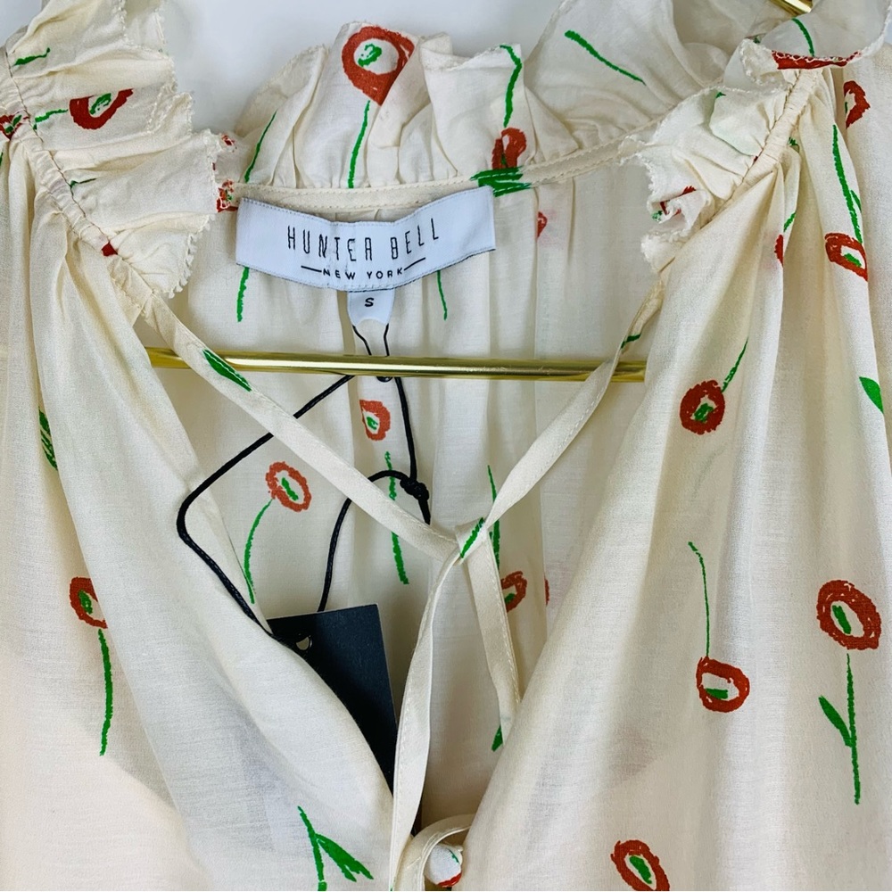 New Hunter Bell Merritt Dress Abstract Floral - Picture 10 of 10